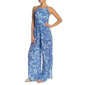 Maaji Floral Print Cover Up Jumpsuit‎ Size Medium